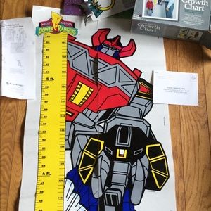 🦾 MIGHTY MORPHINS POWER RANGERS Growth Chart